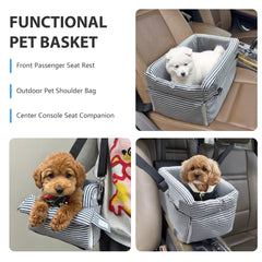3-in-1 Travel Booster Seat for Small Dogs