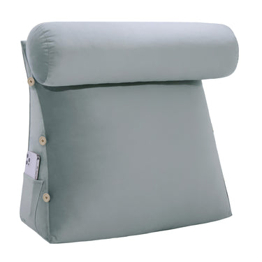 Adjustable Neck Back Support Pillows With Bolster Velvet