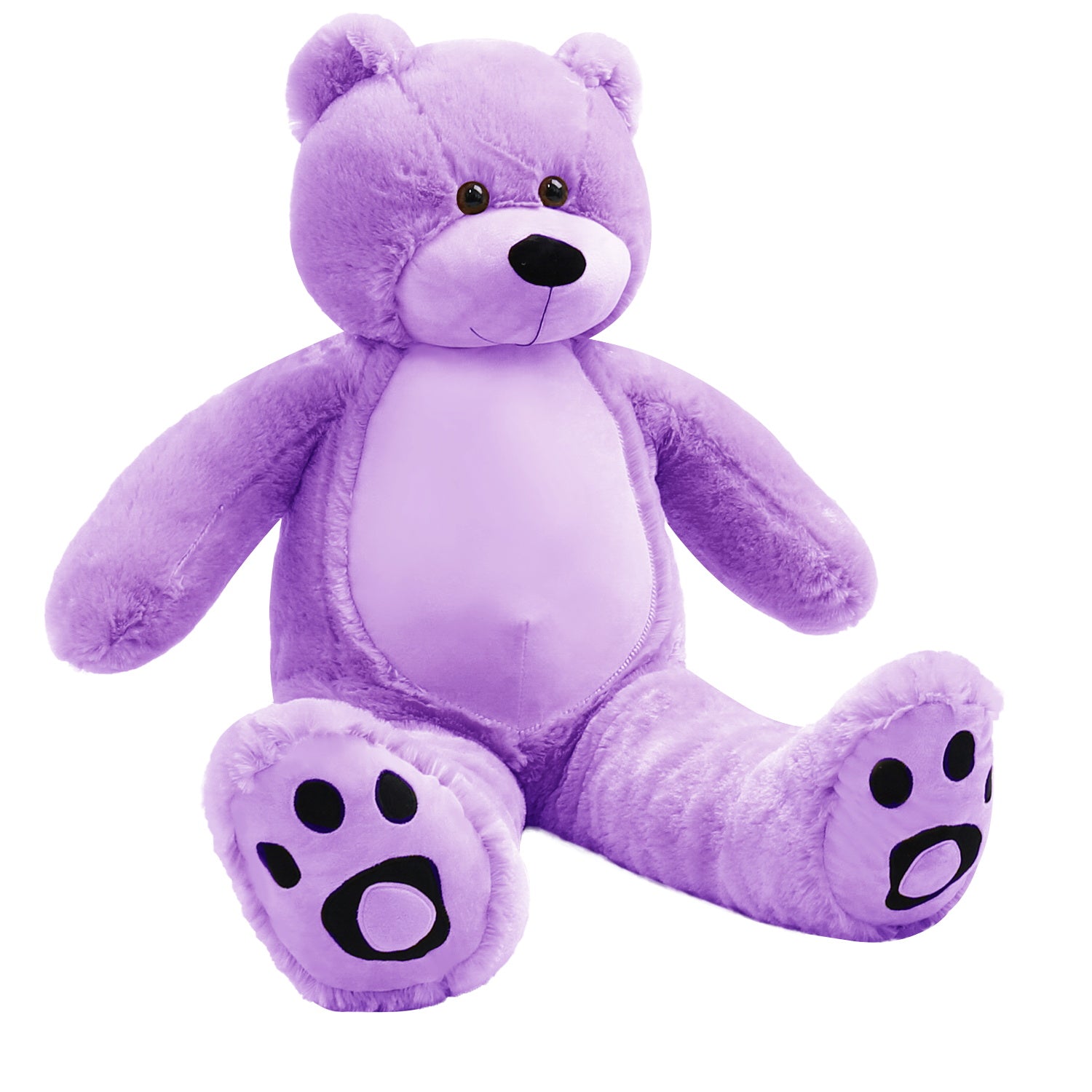 3 Foot Giant Teddy Bear Daneey Cuddly Teddy Bear ——Purple 36 Inches