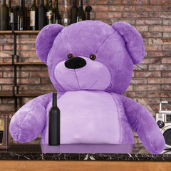 6 Foot Giant Teddy Bear Daneey ——Purple 72 Inches