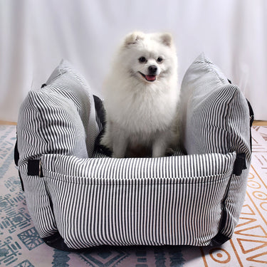 Car Seat Booster Seat for Dogs, Pet Travel Bed — blue