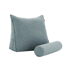 Adjustable Neck Back Support Pillows With Bolster Linen